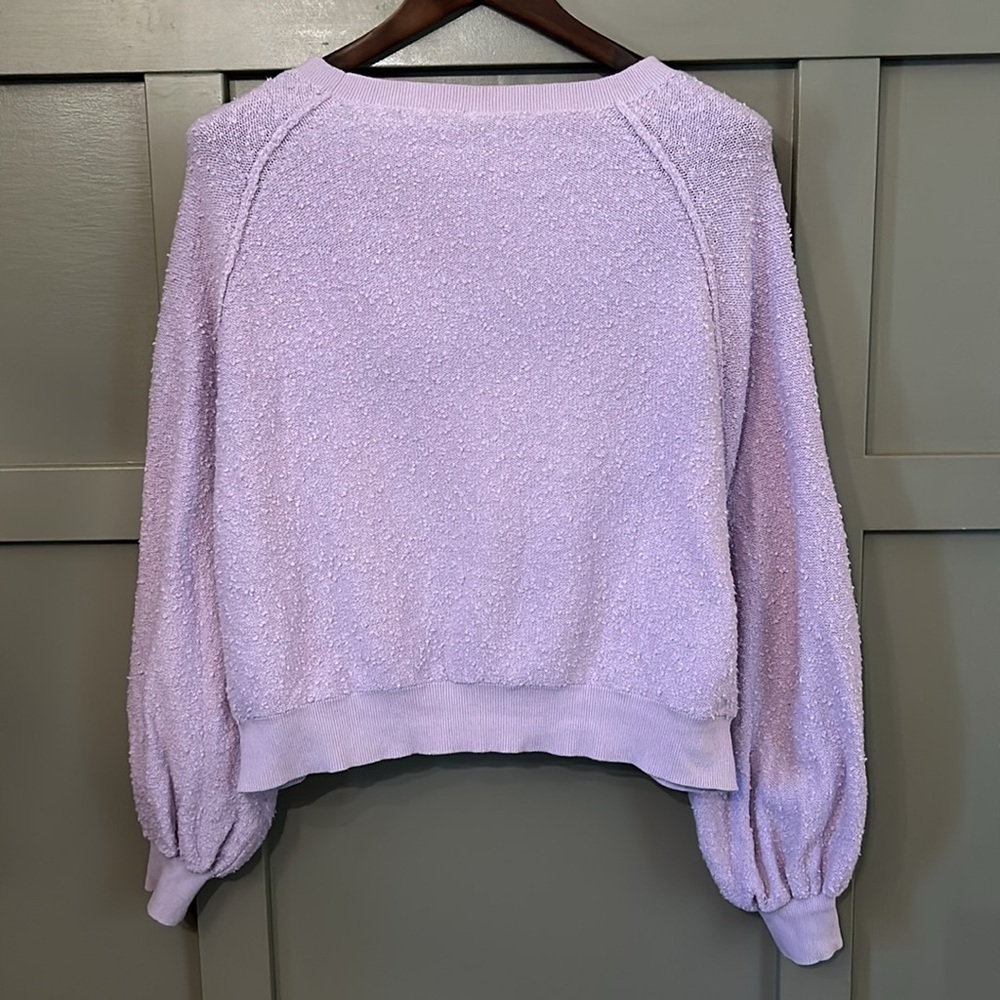 Free People Lavender Sweater - Picture 9 of 13